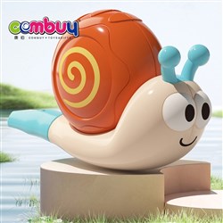 KB054598  - Early education baby snail cartoon kids plastic toy whistle